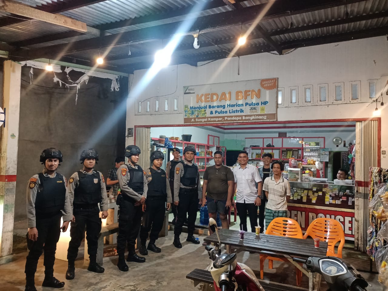 Polres Kampar Laksanakan Patroli Perintis Presisi Dalam Rangka Menciptakan Rasa Aman Dan Nyaman Bagi